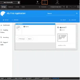 Deploy an App - UI Development